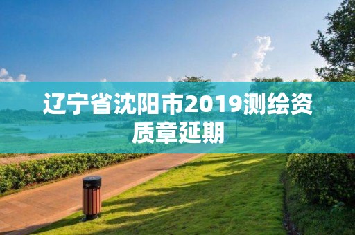 辽宁省沈阳市2019测绘资质章延期