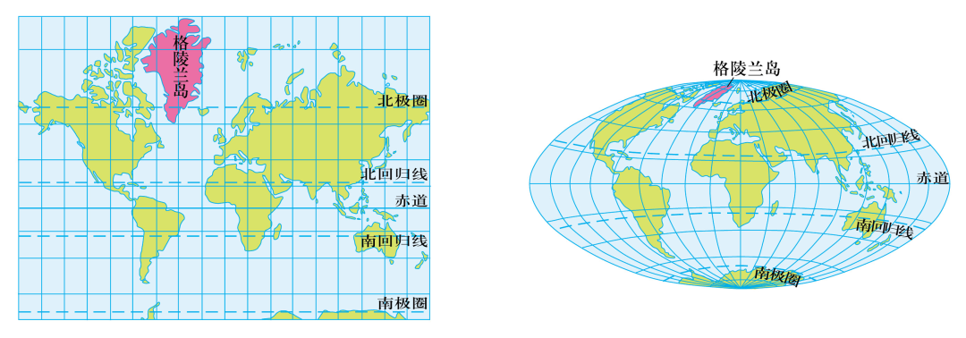 地图投影――原来地图是有误差的！