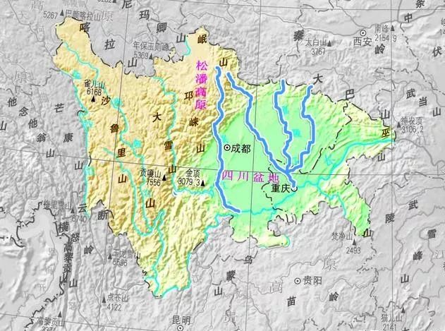 「四川」是「四条河流」吗？