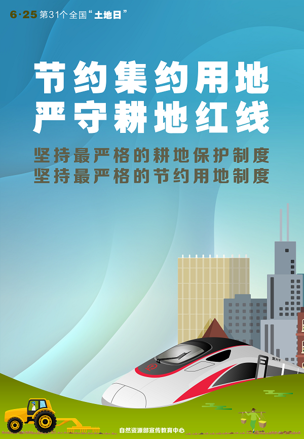 第31个全国“土地日”宣传海报看过来！