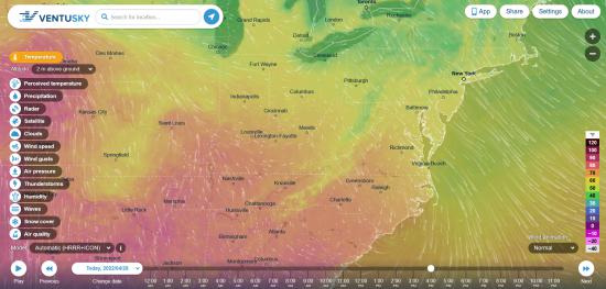 5个观测地球的实时卫星地图