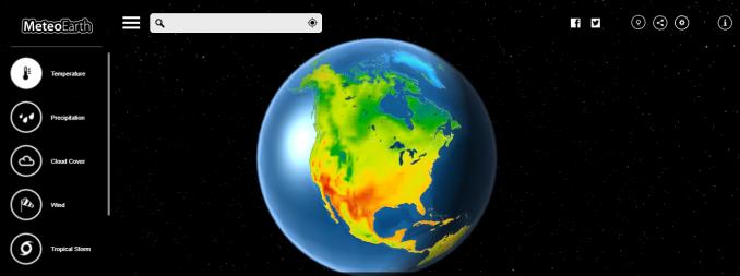 7个全球天气可视化应用：动态的WebGIS技术实现