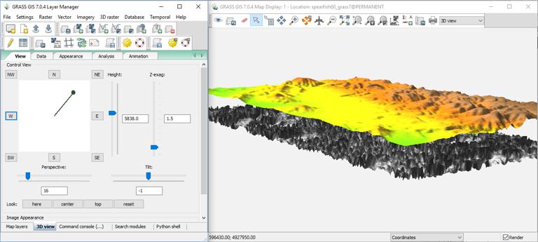 GRASS GIS–地理资源分析支持系统