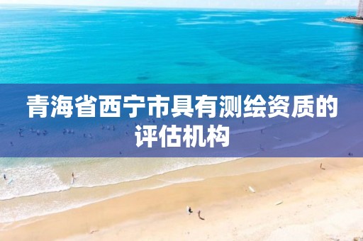 青海省西宁市具有测绘资质的评估机构