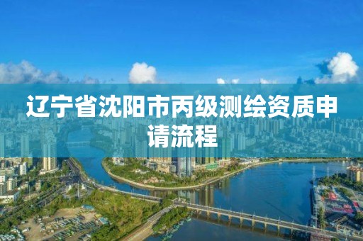 辽宁省沈阳市丙级测绘资质申请流程