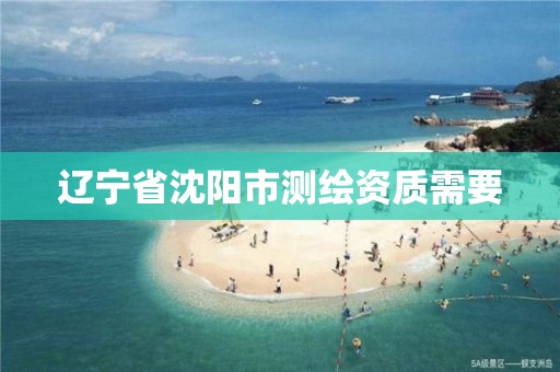 辽宁省沈阳市测绘资质需要