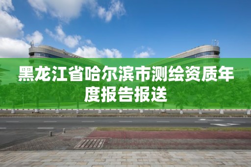 黑龙江省哈尔滨市测绘资质年度报告报送