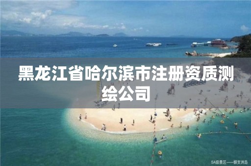 黑龙江省哈尔滨市注册资质测绘公司