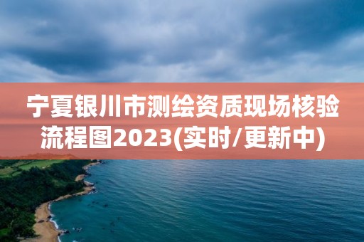 宁夏银川市测绘资质现场核验流程图2023(实时/更新中)