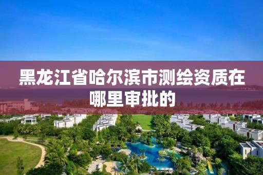 黑龙江省哈尔滨市测绘资质在哪里审批的