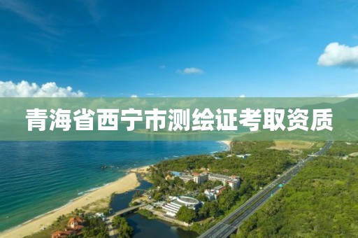 青海省西宁市测绘证考取资质