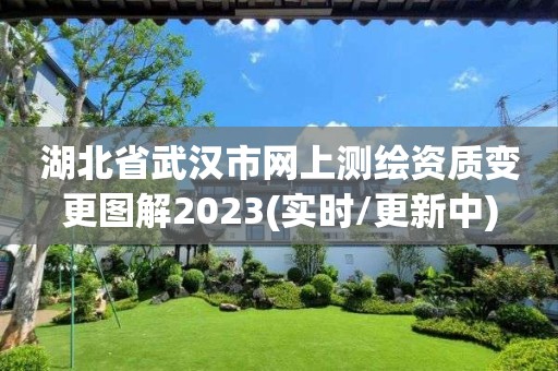 湖北省武汉市网上测绘资质变更图解2023(实时/更新中)