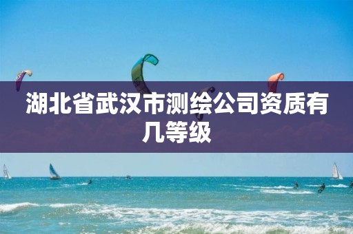 湖北省武汉市测绘公司资质有几等级