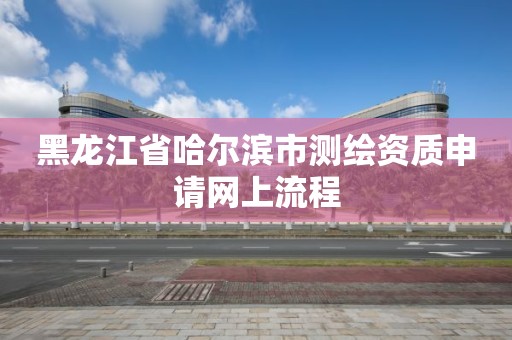 黑龙江省哈尔滨市测绘资质申请网上流程