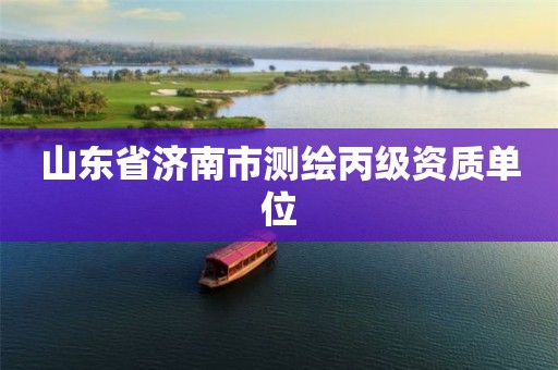 山东省济南市测绘丙级资质单位