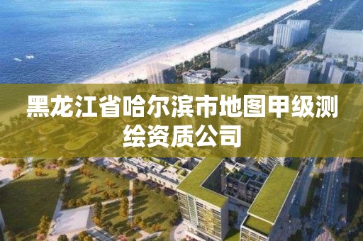 黑龙江省哈尔滨市地图甲级测绘资质公司