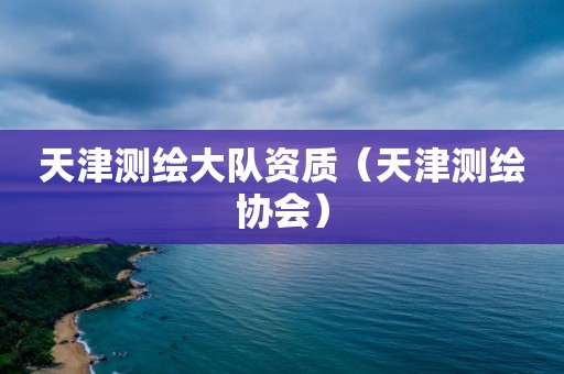 天津测绘大队资质（天津测绘协会）