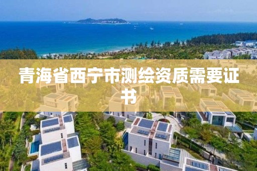 青海省西宁市测绘资质需要证书