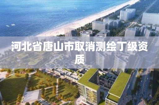 河北省唐山市取消测绘丁级资质