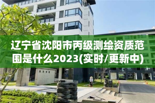 辽宁省沈阳市丙级测绘资质范围是什么2023(实时/更新中)