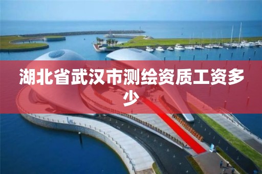 湖北省武汉市测绘资质工资多少