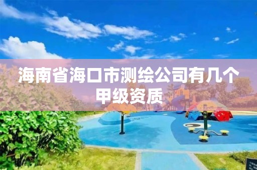 海南省海口市测绘公司有几个甲级资质