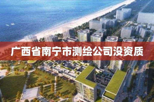 广西省南宁市测绘公司没资质