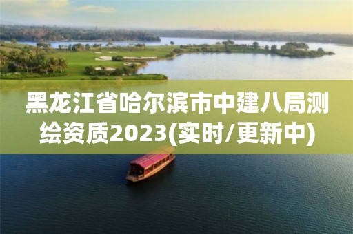 黑龙江省哈尔滨市中建八局测绘资质2023(实时/更新中)