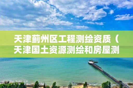 天津蓟州区工程测绘资质（天津国土资源测绘和房屋测量中心）