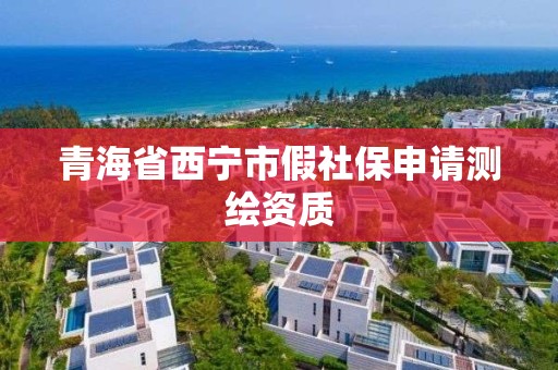 青海省西宁市假社保申请测绘资质