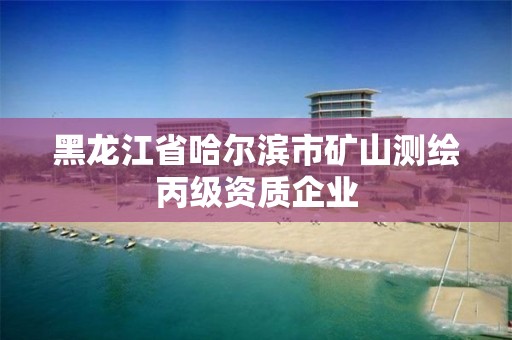 黑龙江省哈尔滨市矿山测绘丙级资质企业