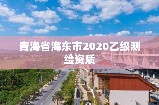 青海省海东市2020乙级测绘资质