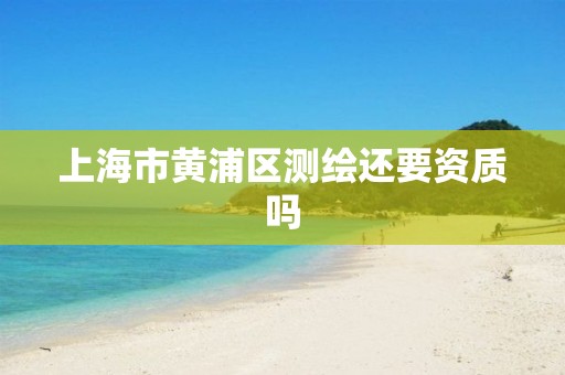 上海市黄浦区测绘还要资质吗