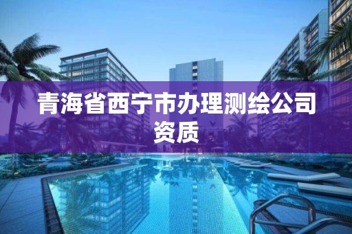 青海省西宁市办理测绘公司资质