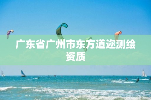 广东省广州市东方道迩测绘资质