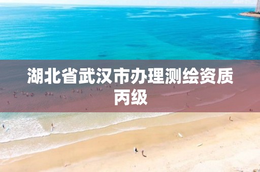 湖北省武汉市办理测绘资质丙级