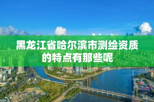 黑龙江省哈尔滨市测绘资质的特点有那些呢