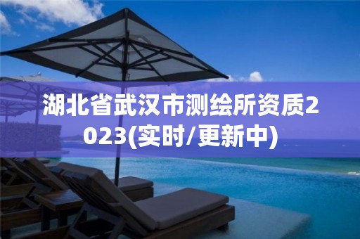 湖北省武汉市测绘所资质2023(实时/更新中)