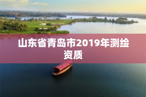 山东省青岛市2019年测绘资质