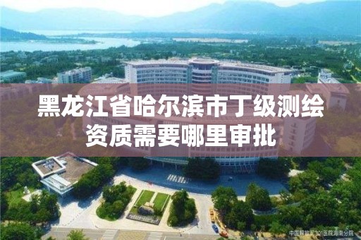 黑龙江省哈尔滨市丁级测绘资质需要哪里审批