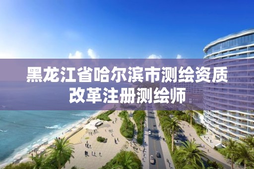 黑龙江省哈尔滨市测绘资质改革注册测绘师