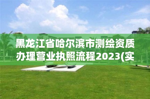 黑龙江省哈尔滨市测绘资质办理营业执照流程2023(实时/更新中)