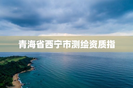 青海省西宁市测绘资质指