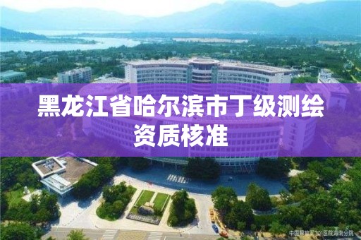 黑龙江省哈尔滨市丁级测绘资质核准