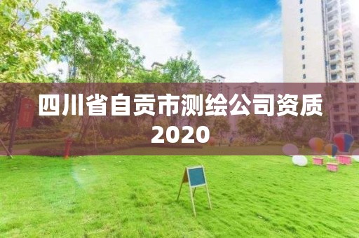 四川省自贡市测绘公司资质2020