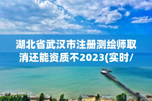 湖北省武汉市注册测绘师取消还能资质不2023(实时/更新中)