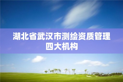 湖北省武汉市测绘资质管理四大机构