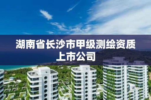 湖南省长沙市甲级测绘资质上市公司