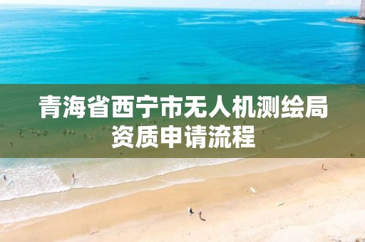 青海省西宁市无人机测绘局资质申请流程