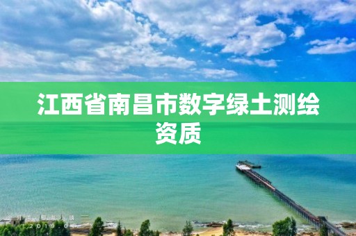 江西省南昌市数字绿土测绘资质